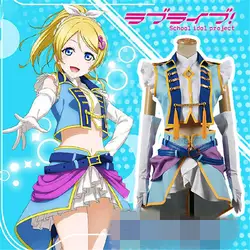 LoveLive! Eli Ayase платье индивидуальный заказ вечерние Танцы звезды на меня COS Cosply Костюм o