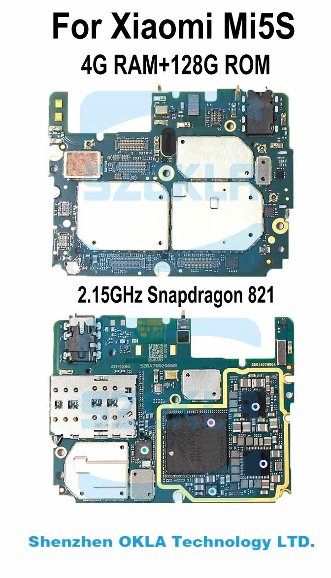 Xiaomi Mi5S motherboard 4G RAM 128G ROM