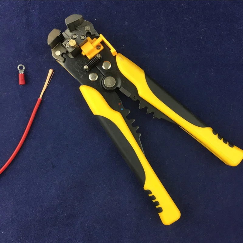 

JRD Tool High Quality Cable Wire Stripper Cutter Crimper Automatic Multifunctional Terminal Crimping Stripping Plier Tools