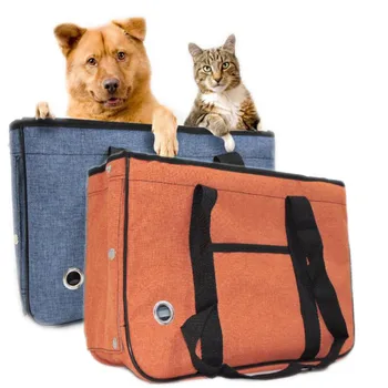 

New Pet Dog Carry Bag Breathable Outdoor Carrying Bags for Small Dogs Cat Foldable Travel Basket Pet Puppy Mesh Shoulder Handbag