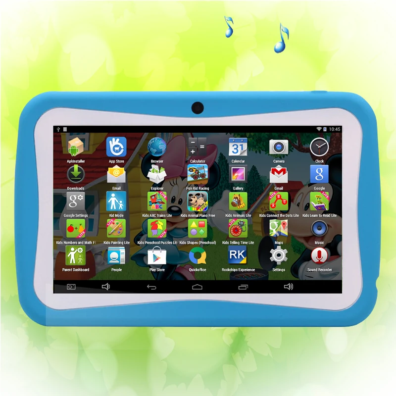 7 Inch KIDS Android Tablets PC WIFI Bluetooth Quad core camera 8GB 1024 ...