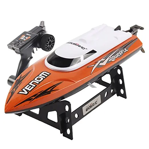Parkten Recommend UDI001 2.4G 4CH Remote Control RC Boat Speedboat children's toy water speed boat summer toys