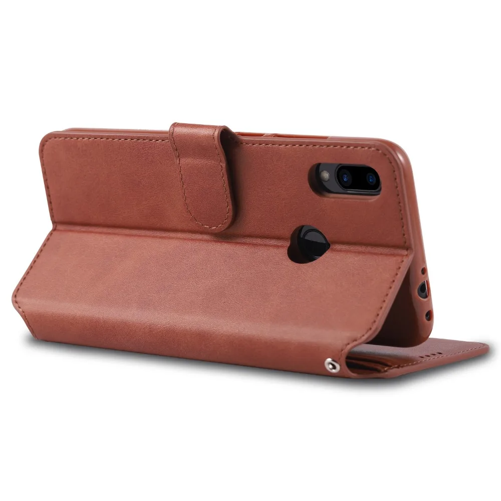 Кожаный флип-чехол для Xiaomi Redmi 7 Funda PU+ TPU противоударный чехол для Xiaomi Redmi 7 Redmi7 Note 7 Note7 Чехол-книжка для телефона s