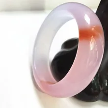 Xinjiang Pink Ice Jade Bracelet