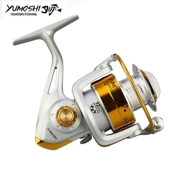 

Hot Wheels 1000-7000 Series High Speed 5.5:1 12BB Aluminum Spool Spinning Fishing Reel