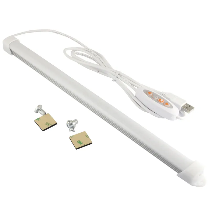 USB LED Strip Light bar 5V Brightness Dimmable SMD3014 Led ...