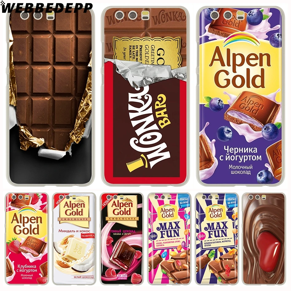 

WEBBEDEPP alenka bar wonka chocolate Phone Case for Huawei P30 P20 Lite Pro P smart 2019 Y7 Y9 2019 P10 P9 P8 Lite 2016/2017