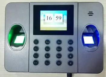 

Bio safe DF200 Office Use Biometric Dual Fingerprint Time Clock With adapter