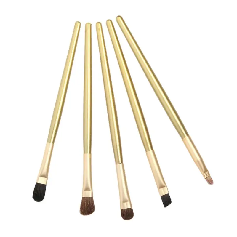

5Pc Professional Makeup Brushes Tools Set Multifunctional Brushes Kit Beauty Brush For Eye Shadow Eyebrow Lip Concealer Brush Y6