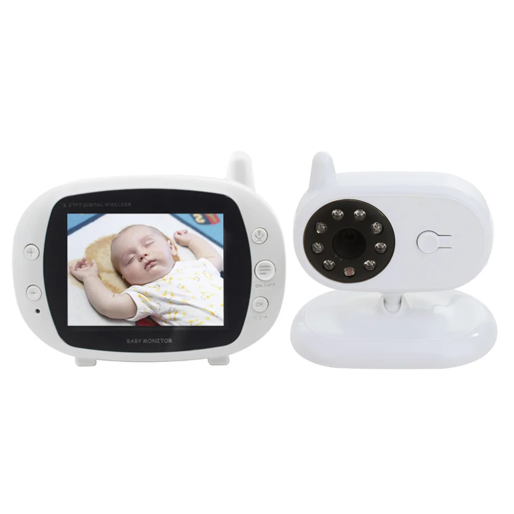 

Baby Safety Care Wireless Camera 3.5" inch LCD Baby Video Audio Monitor Digital Baby Nanny 2.4G Night Vision Audio