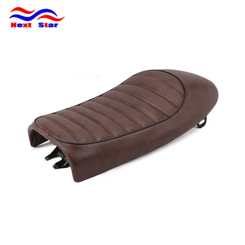 

Motorbike Seating Cushion Retro Seat Passenger Rear Seat Pillon Caterpillar Cushion For Harley Davidson Bobber For Honda CG 125