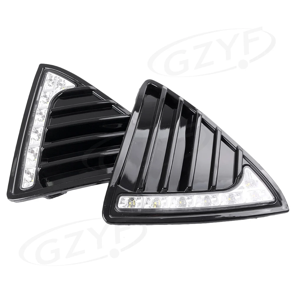 LED Daytime Running Lamp Fog Light Replacement Kit For Ford Focus 2011 2012 2013 2014 Pair
