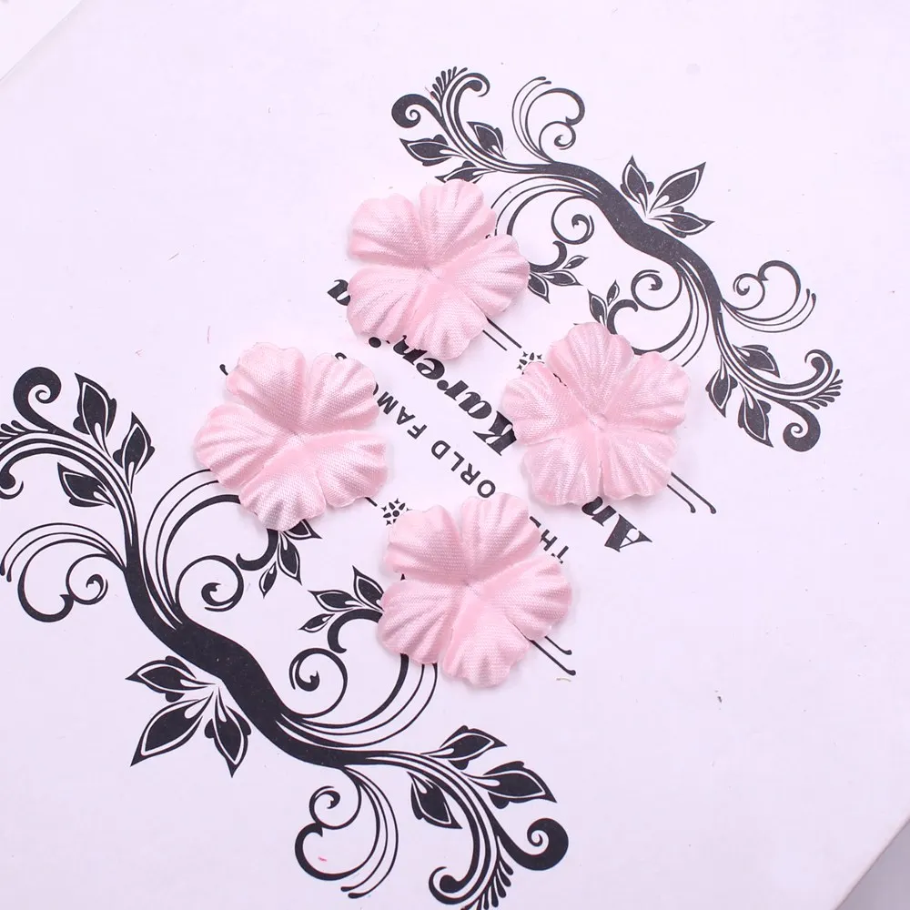 100 шт мини шелковые лепестки роз Искусственные цветы Свадебные украшения для дома DIY шляпка-венок Материал Подарочная коробка клип цветок