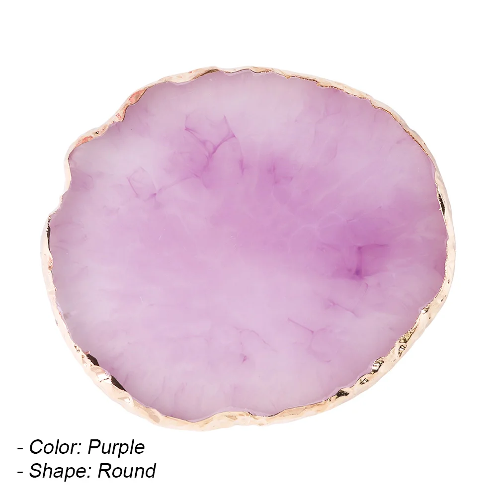 purple round