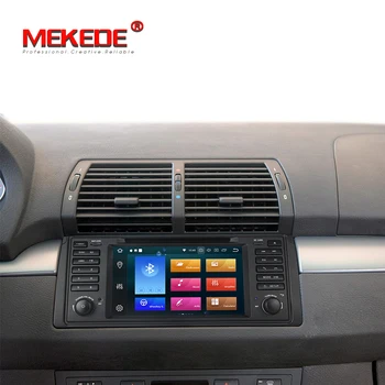 

Mekede Octa core Car Multimedia System IPS screen DSP Android 8.0 Automotivo DVD For BMW 5 Series/X5 E53 E39 GPS Radio