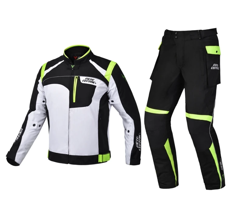 

Reflective warm waterproof men's motorcycles off-road pants Riding jackets Motorcycle Clothes Anti-fall Knight's suits 4color