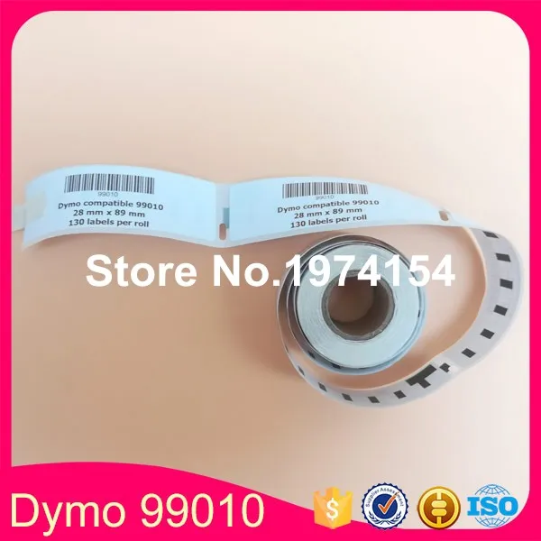 200 x рулонов dymo 99010(другие продукты: 99012,9014, 99015,99017, 99019,11352, 11354, 11355, 11356, 30252,30256