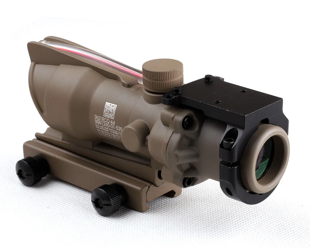 Тактический прочный миниатюрный RMR Red Dot Reflex Sight Mount Base RM38 для большинства компактных Trijicon ACOG 3.5x 4x 5.5x Riflescopes