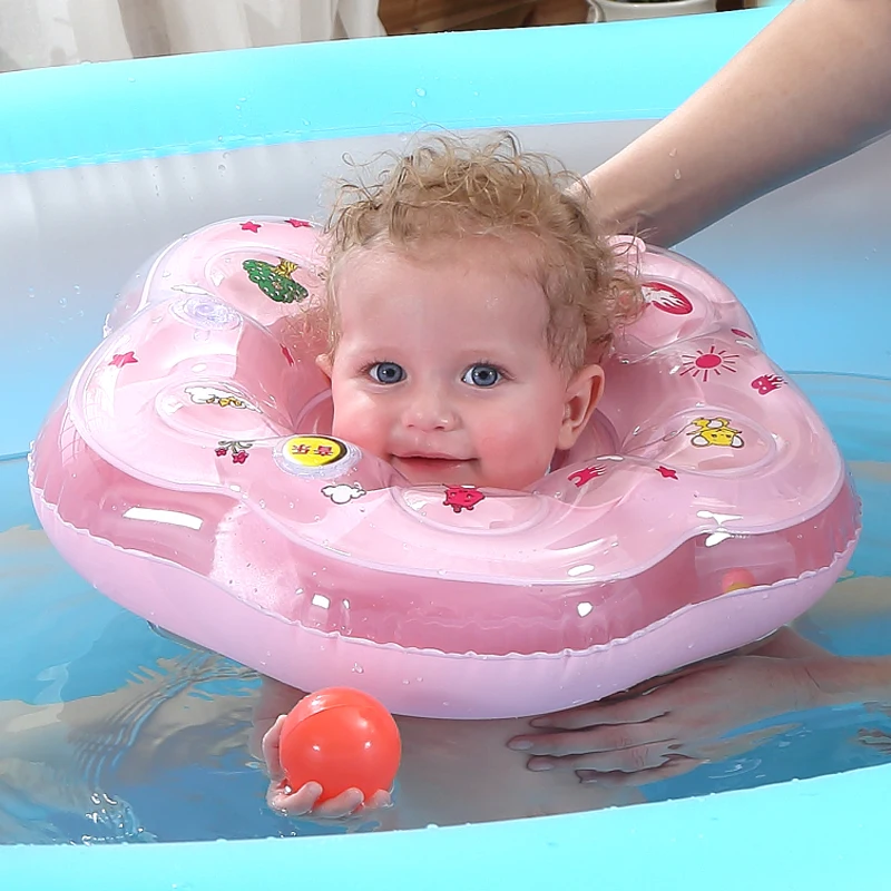 

Xiale double balloon music baby swim collar& Accessories swimming swim neck ring baby Tube Ring Safety + Free shipping!