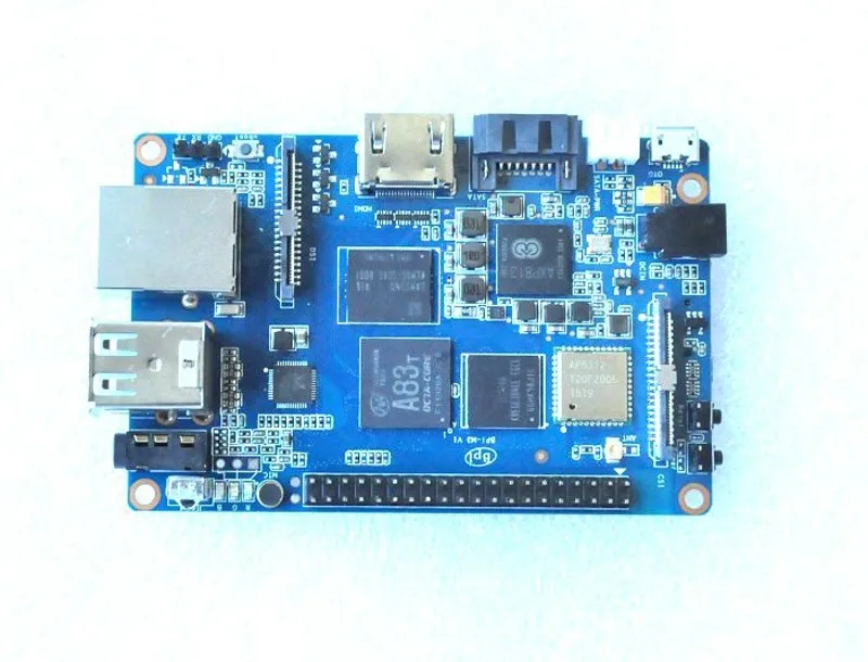 Banana Pi M3 BPI-M3 A83T Cortex-A7 Восьмиядерный 2 Гб ОЗУ с WiFi Bluetooth BT4.0 HDMI USB с открытым исходным кодом макетная плата демонстрационная плата