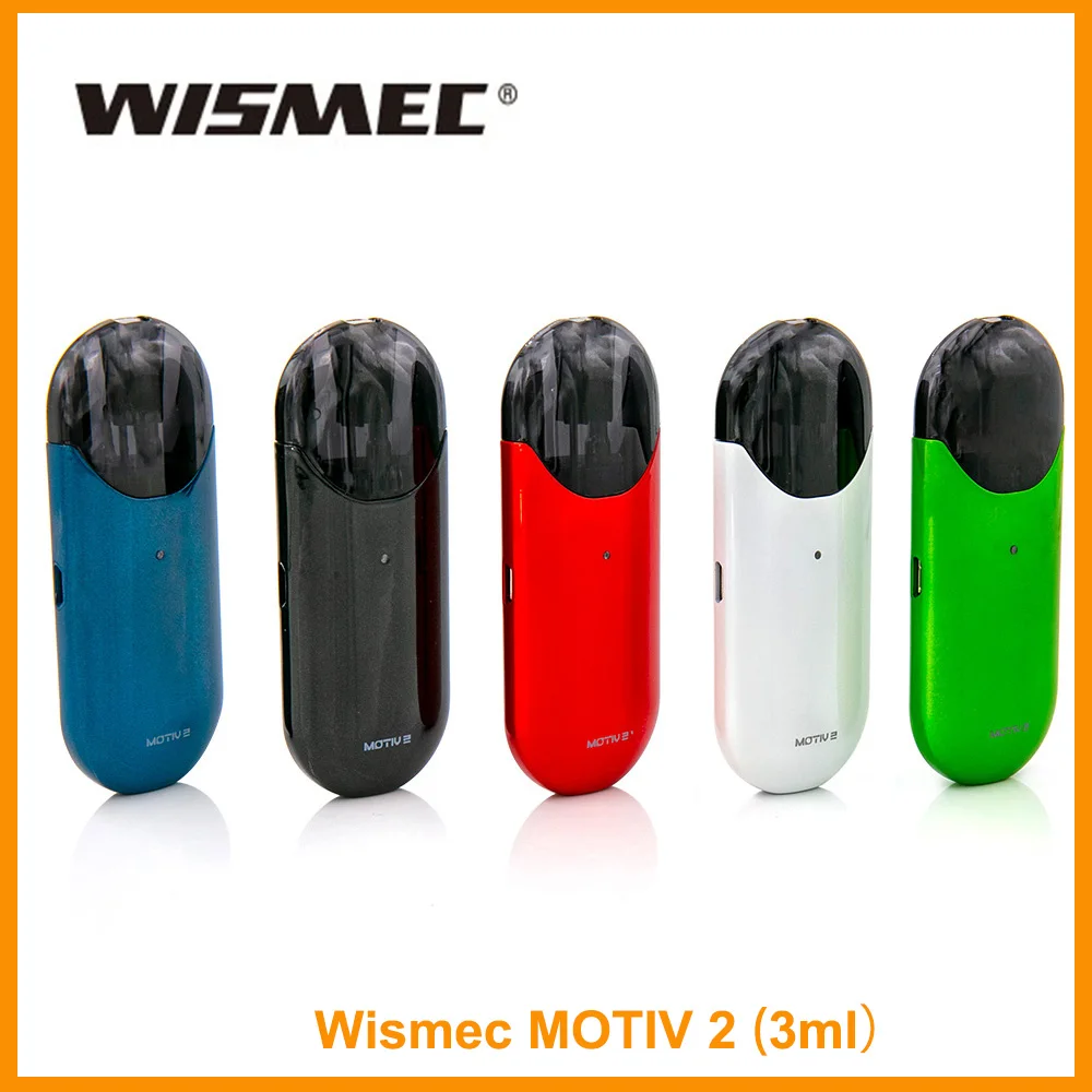 

Original Wismec Motiv 2 Pod System Kit Built in 500mAh Battery Motiv 2 Cartridge Vs Joyetech Teros Kit E-Cigarette