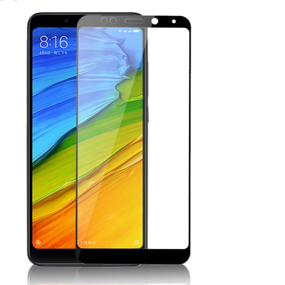 Защитное стекло для Xiaomi Redmi Note 5 Pro Полное покрытие закаленное Xiomi 5Pro 99 &quotЗащита