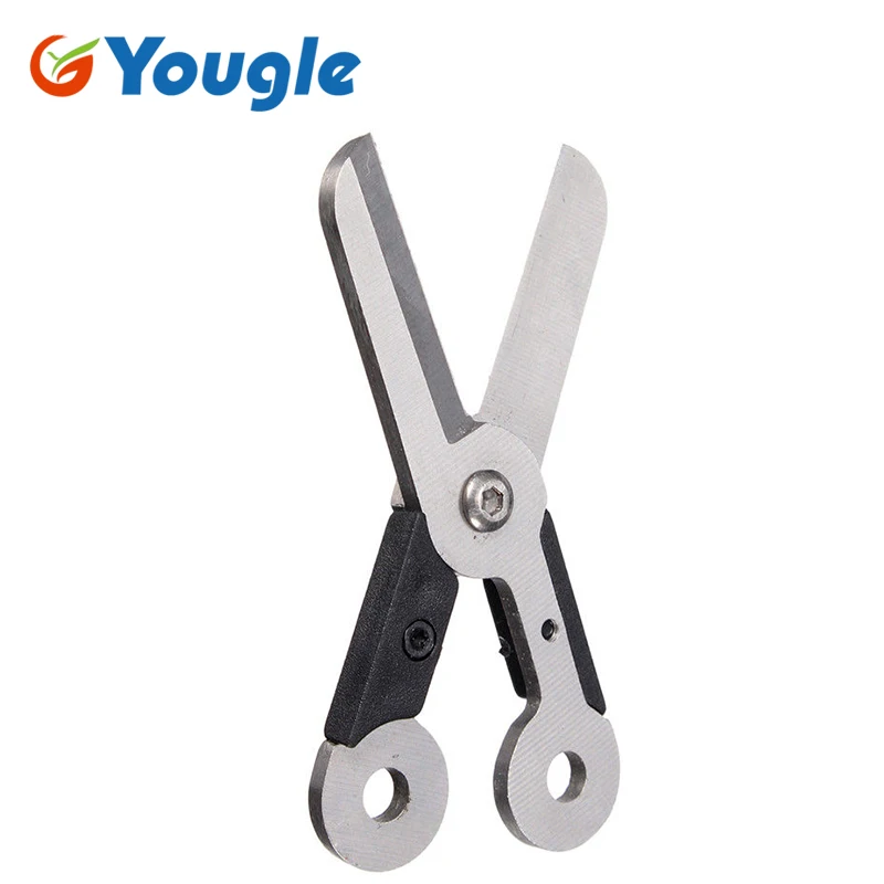 

YOUGLE mini scissor cutter key spring gadget fold chain ring hike pocket cut latch keychain outdoor campIng tool edc travel