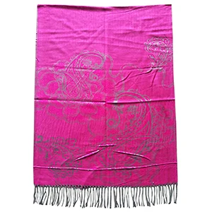 rose grey tassel Mujer, женские шарфы из пашмины, длинные шарфы, bufandas invierno, шелковые шали, роскошный мягкий шарф, Пейсли, jaccquard, палантин, шали - Цвет: rose grey tassel