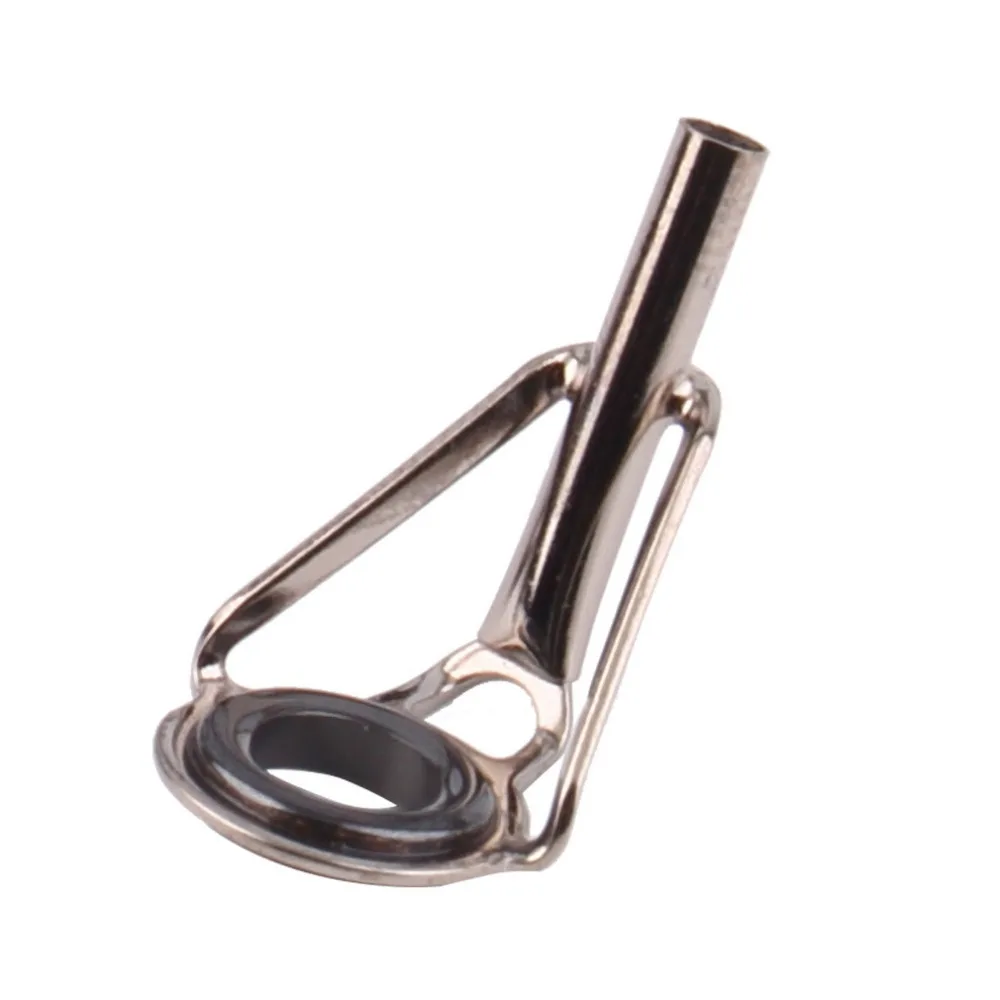 

7pcs 1.8x1.5cm 4.5x4.5cm Vintage Oval Fishing Tips Rod Guides Ring Stainless Pole Repairing Kit Fish Equipment Drop Shipping