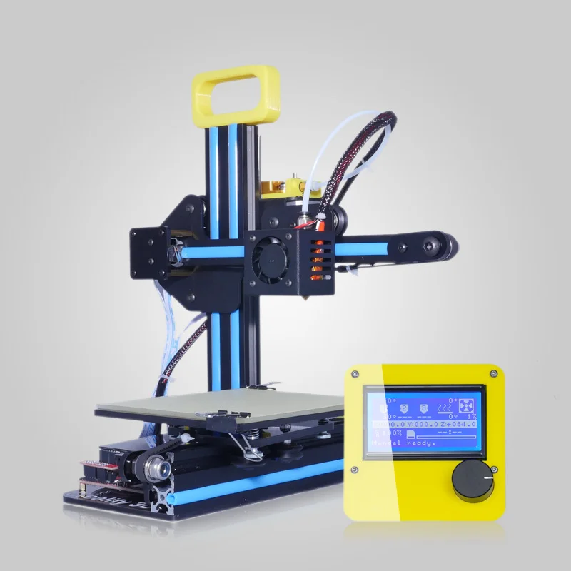 DHL Free Creality CR-7 Portable Mini 3D Printer FDM LCD Off-line Printing Self-assembly DIY Kit Lightweight for Artistic Design