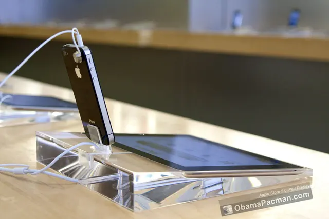 Acrylic Security Display Stand For Ipad Iphone Ipod Crystal Iphone And Ipad Security Display 