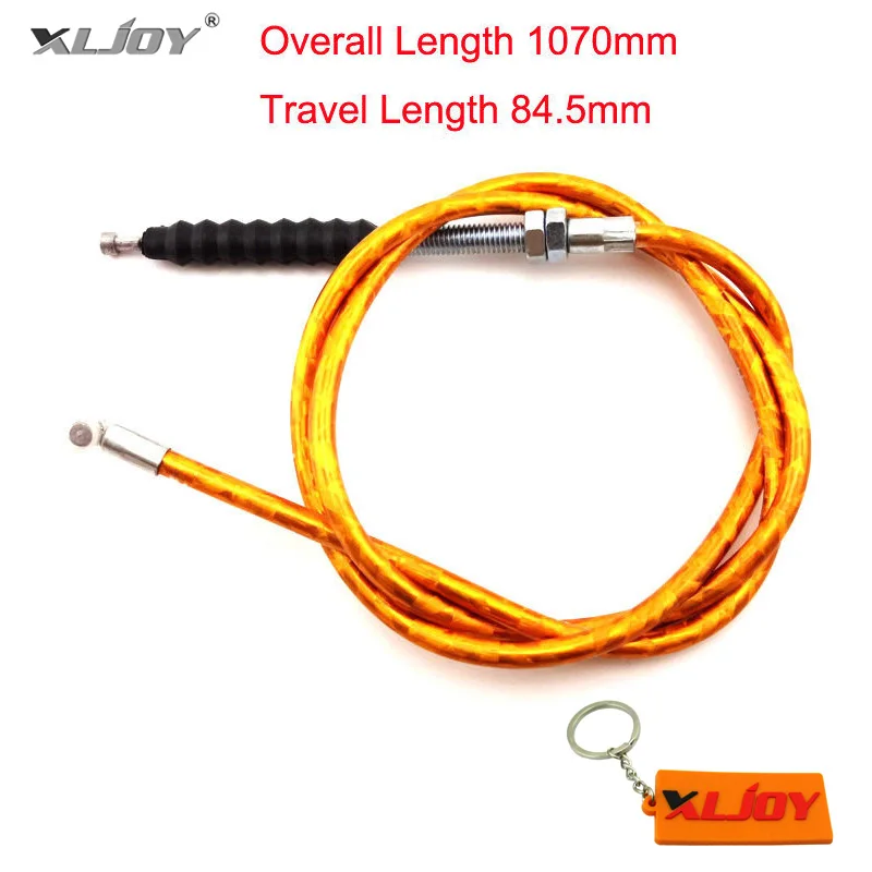 Кабель сцепления XLJOY регулируемый сбоку золотой для квадроцикла 110cc 125cc 140cc 150cc CRF