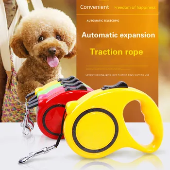 

Manufacturer's automatic telescopic traction rope portable dog chain retractor 3 m 5 belt