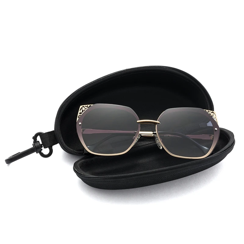 INMAN Elegant Beautiful Hole Out Frame Design Color Gradual Change Women Sunglasses