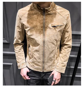 

2018 Men's Denim Jacket High Quality Fashion Cowboy Jeans Jackets Slim Fit Casual Streetwear Vintage Hip Hop Men Jean Clothing