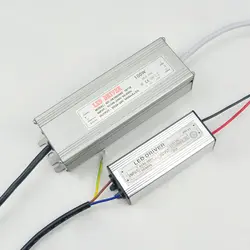 Осветительные трансформаторы AC 85-265 в к DC 24-38 в Светодиодный драйвер для прожектора лампы Чип лампочки 10 Вт 20 Вт 30 Вт 50 Вт 100 Вт Зарядное