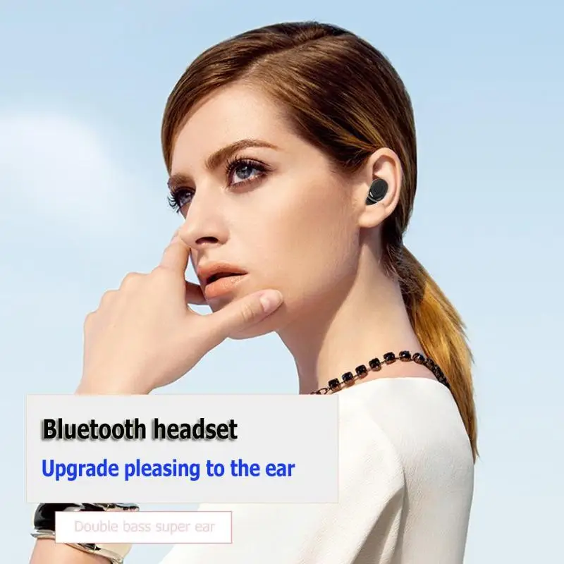 T6 TWS мини беспроводные Bluetooth наушники гарнитуры с зарядным устройством водонепроницаемые BT 5,0 наушники-вкладыши для смартфонов