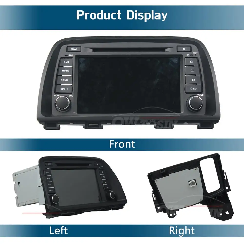 Flash Deal 9" IPS 8 Core 4G RAM 64G ROM Android 9.0 Car DVD Radio GPS Navi For Mazda CX-5 2012 2013 2014 2015 2016 DSP CarPlay Parrot BT 4