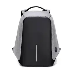 Противоугонная сумка на плечо большая Студенческая сумка для зарядки бизнес-компьютер Водонепроницаемая дорожная сумка рюкзак