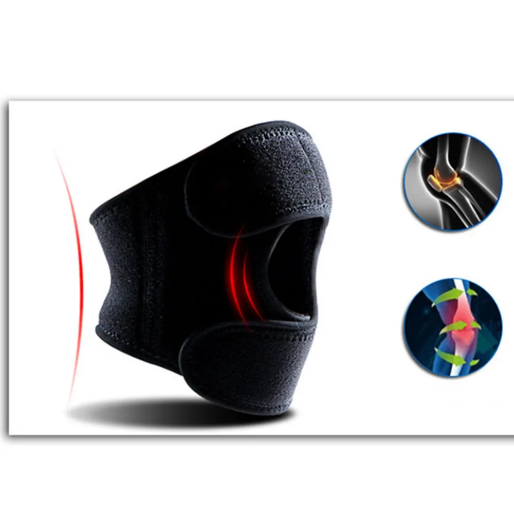 2019 Sports badminton basketball running knee pads Kneecap pad exercise anti collision leg belt anti slip protection thigh 40MA7 (21)