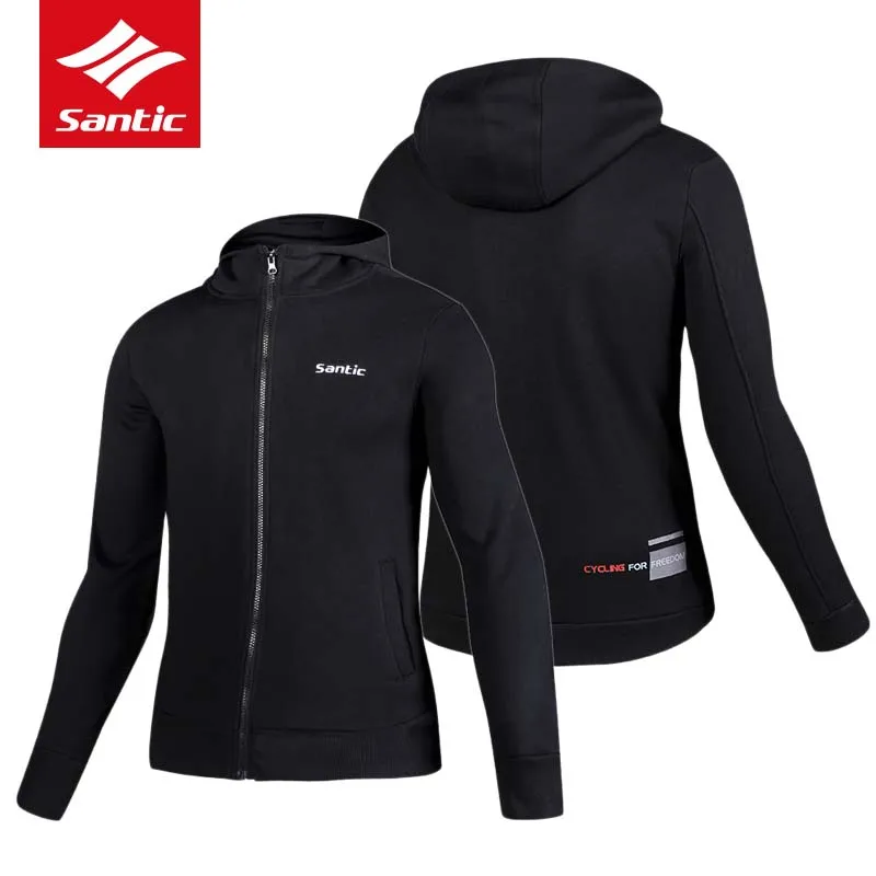 

Santic Cycling Winter Jacket Long Sleeve Fleece Men chaleco ciclismo Winter Spring Cycling Jackets Cycling Windproof Jacket