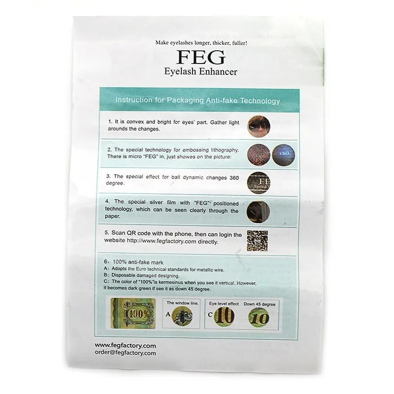 FEG макияж рост ресниц мощный лечение роста ресниц усилитель сыворотки ресниц FEG жидкость для роста ресниц