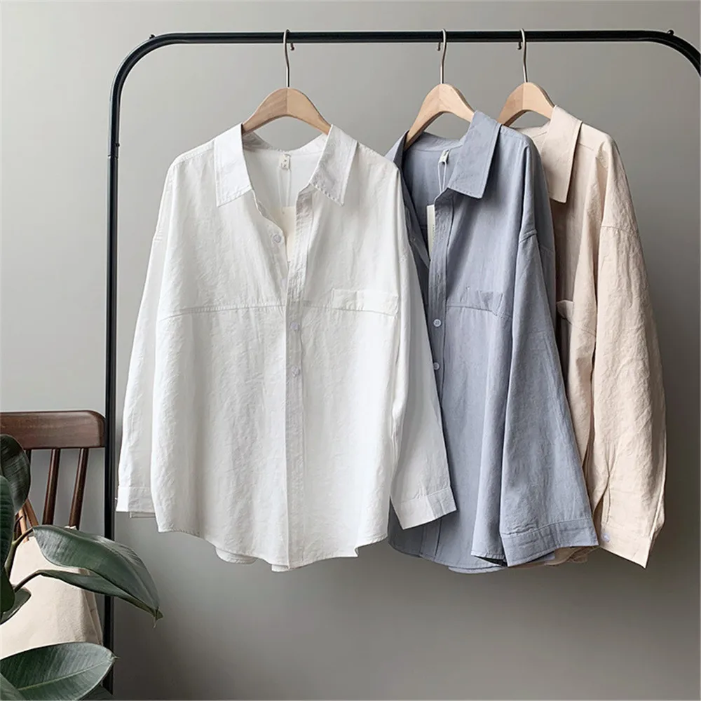 Vintage Women Blouse Shirts 2019 Autumn Korean Long Sleeve Women's Tops Blouses Blusas Roupa Feminina Tops High Quality Y6523 (1)