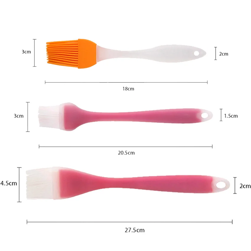 Marebell силиконовые кондитерские щетки силиконовые барбекю кисточка для смазывания барбекю наметка масляная кисточка для Кондитерские инструменты аксессуары для тортов