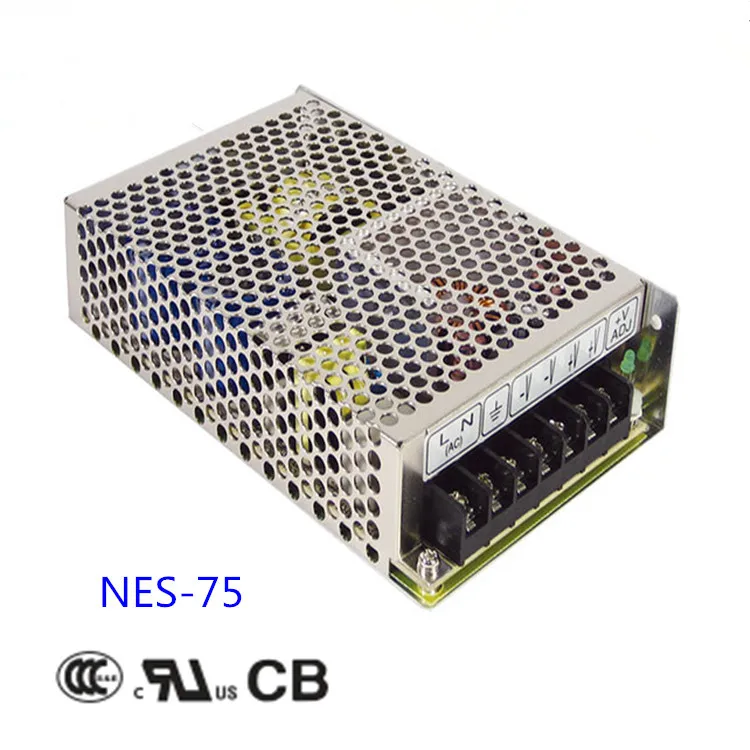 

Free shipping 1pc NES-75-24 76.8w 24v 3.2A Single Output Switching Power Supply