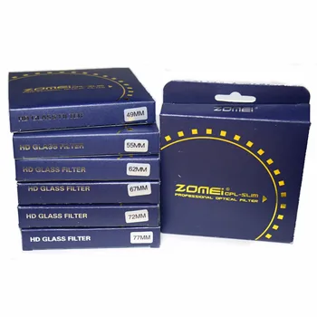 

ZOMEI Ultra Slim CPL Filter Circular Polarizing filter Camera 37 40.5mm 49mm 52mm 55mm 58mm 62mm 67mm 72mm 77mm 82 mm VS Hoya