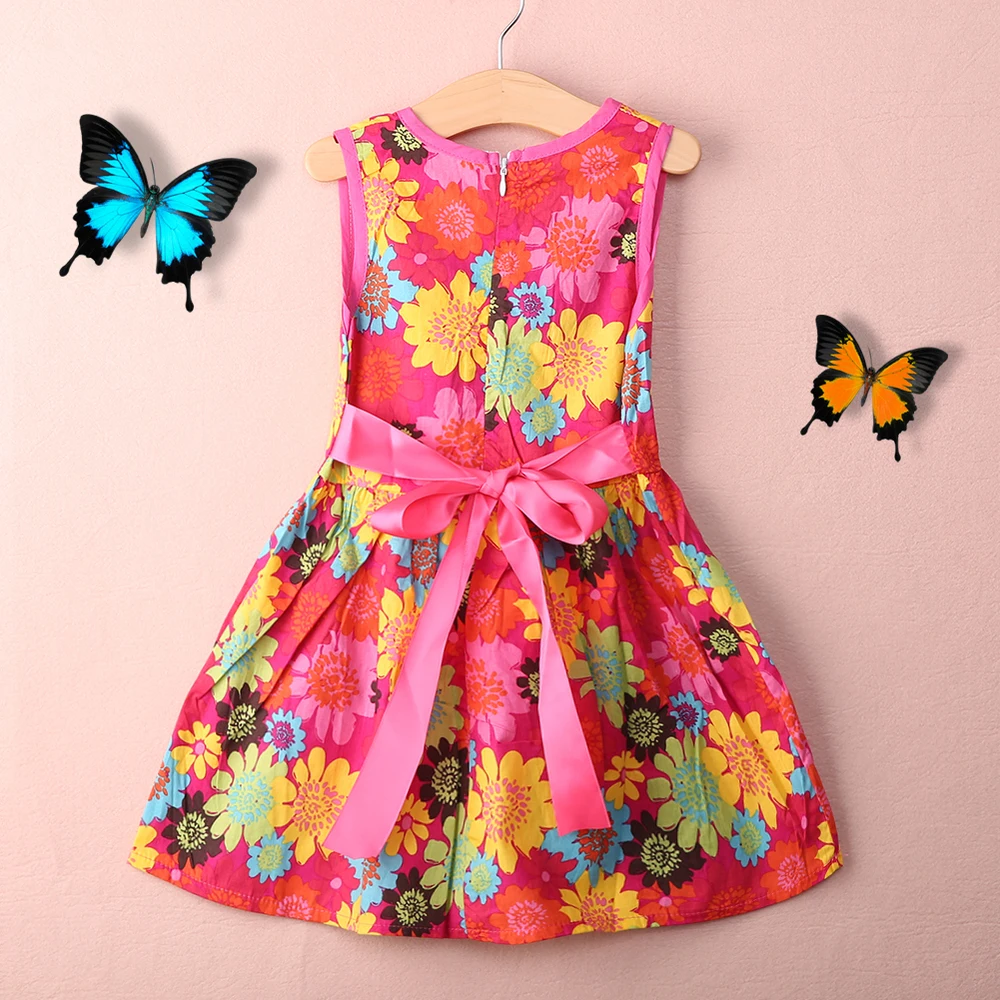 Buy Cute Kids Girl Flower Dress Toddler Kids Girls
