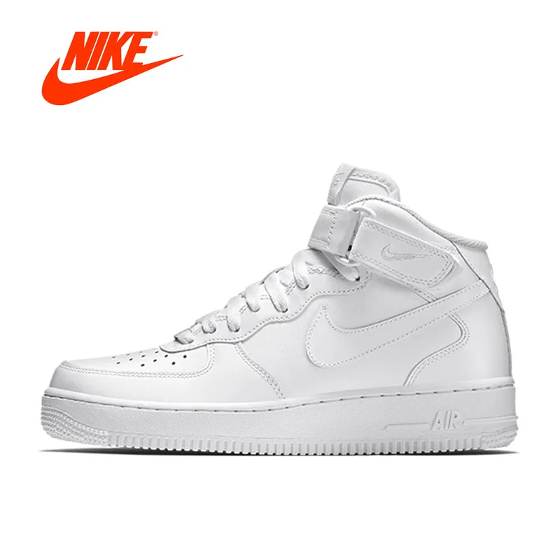 Original New Arrival Authentic Nike Air Force 1 AF1 Men's Breathable Skateboarding Shoes Sport Outdoor Sneakers 315123-111