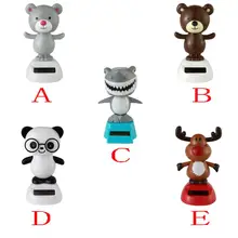 Автомобиль-Стайлинг солнечные Танцы мультфильм размахивая анимированные bobble танцор игрушечных автомобилей Декор Тюнинг автомобилей Украшения для Smart Fortwo