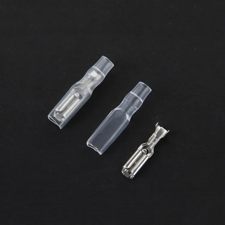 100pcs/lot 2.8mm Crimp Terminal Splice Female Spade Connector Splice